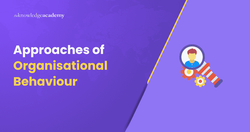 Approaches of Organisational Behaviour Approaches of Organisational Behaviour Explained