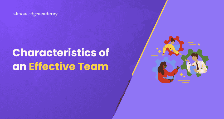 Characteristics of an Effective Team Effective Team Characteristics