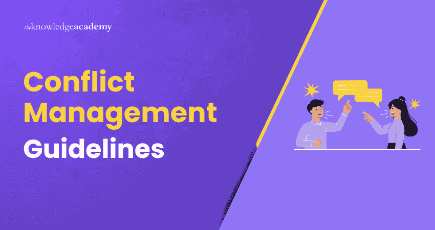 Conflict Management Guidelines Conflict Management Guidelines Explained