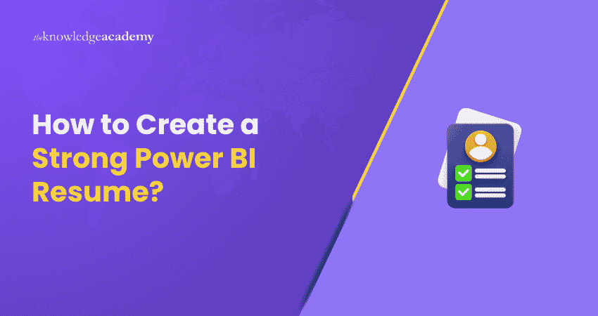How to Create a Strong Power BI Resume? Power BI Resume