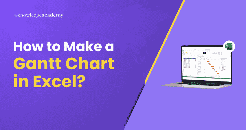 How to Make a Gantt Chart in Excel? Guide to make a Gantt Chart in Excel