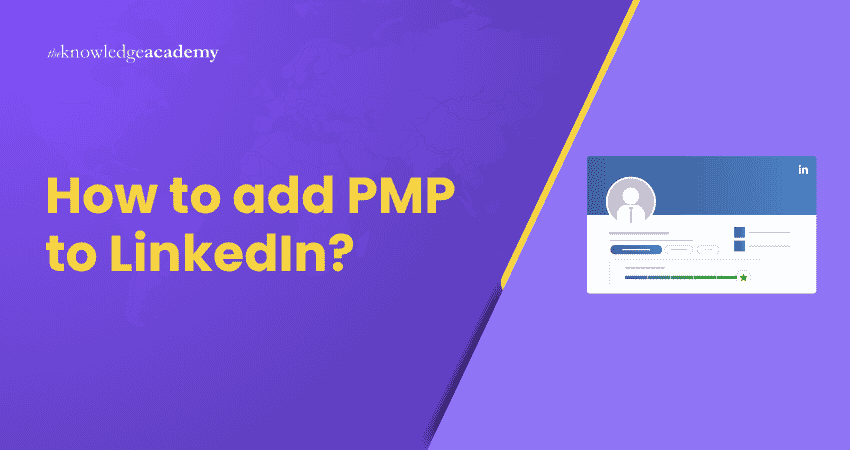 How to add PMP to LinkedIn