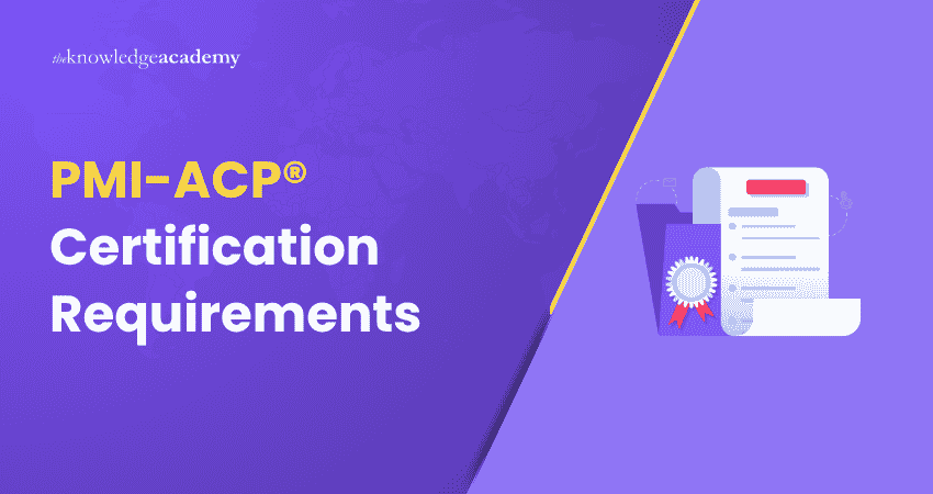 PMI ACP Certification Requirements What are PMI ACP Certification Requirements