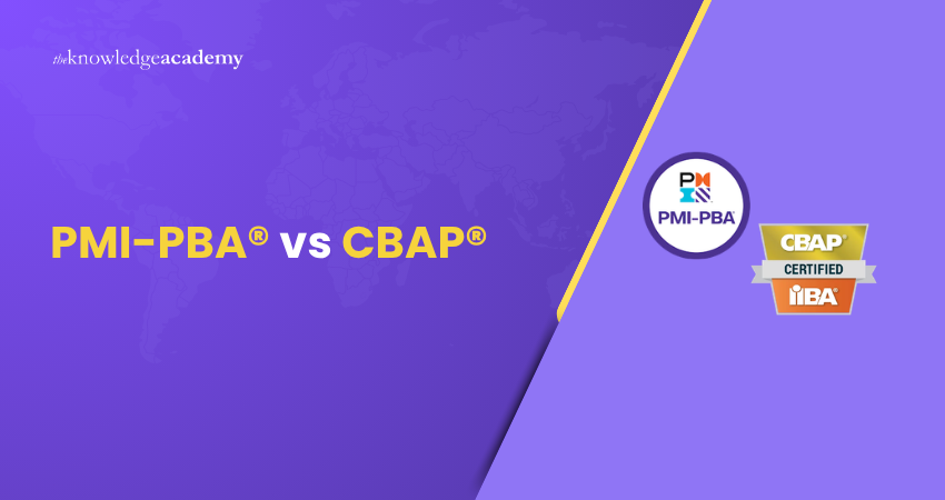 PMI-PBA vs CBAP PMI-PBA vs CBAP