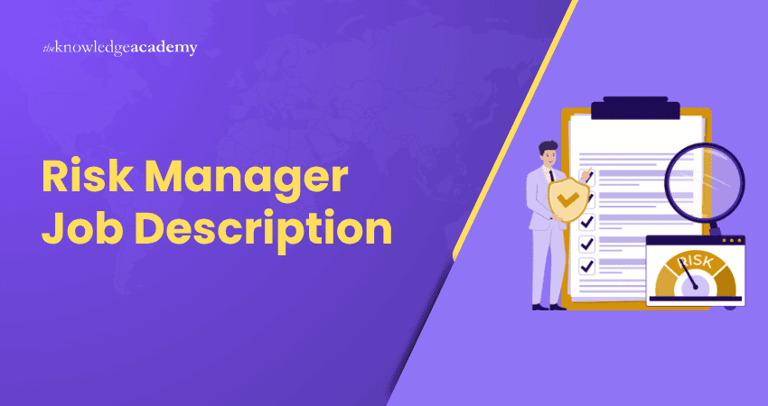 Risk Manager Job Description Risk Manager Job Description