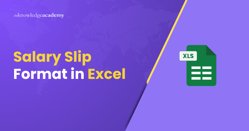 Salary Slip Format in Excel
