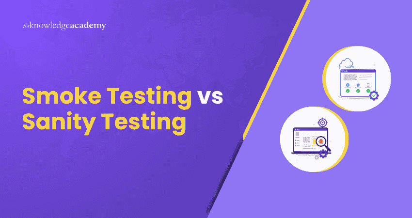 Smoke Testing vs Sanity Testing Smoke Testing vs Sanity Testing