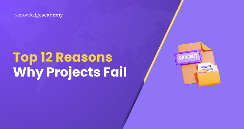 Top 12 Reasons Why Projects Fail
