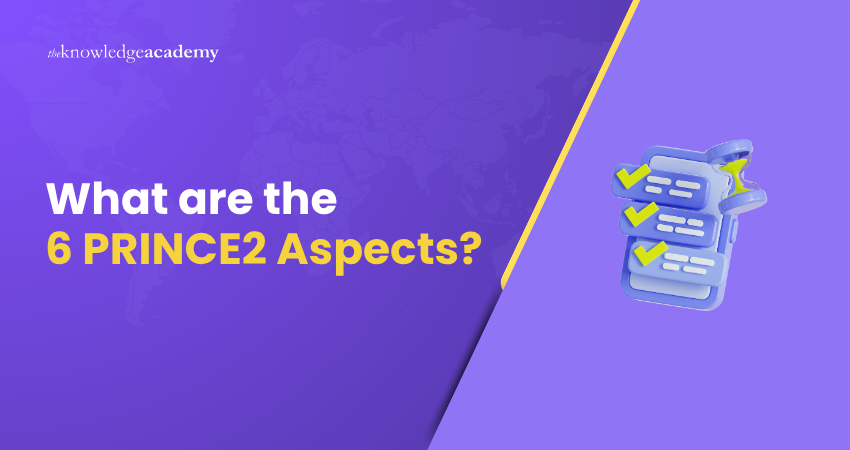 What are the 6 PRINCE2 Aspects