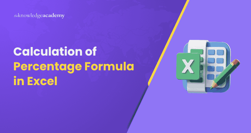 Calculation of Percentage Formula in Excel with Examples