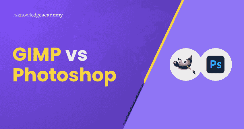 GIMP vs Photoshop GIMP and Photoshop