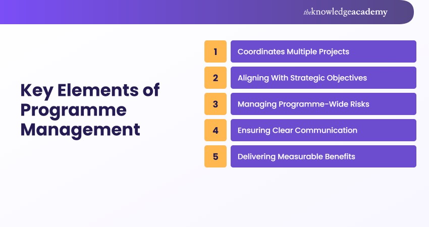 Key Elements of Programme Management