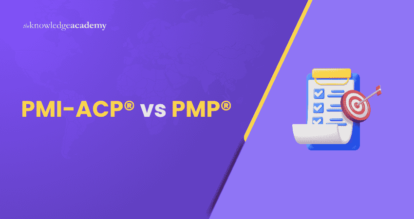 Difference between PMI-ACP® and PMP® PMI-ACP vs PMP