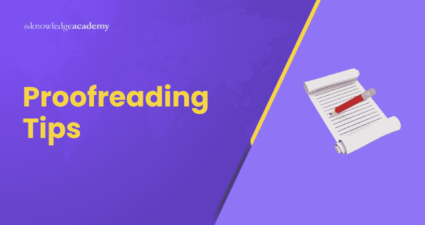 Tips and Techniques of Proofreading Proofreading Tips and Techniques
