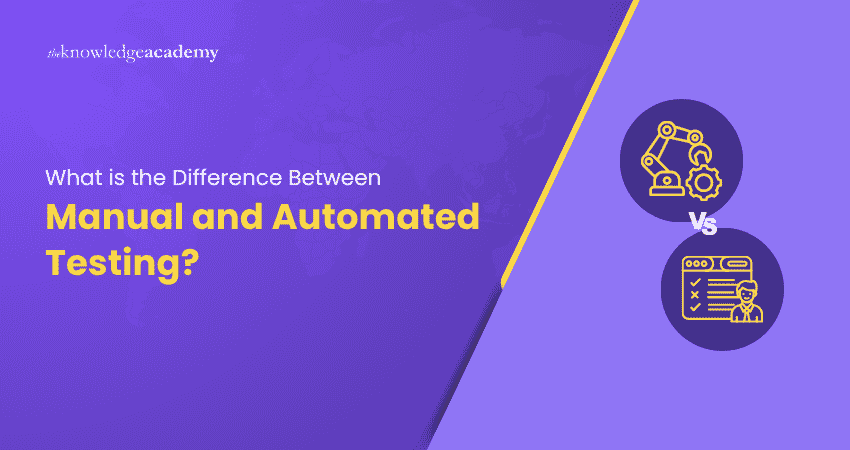 Key Difference Between Manual Testing and Automation Testing Major Difference between Manual and Automation Testing