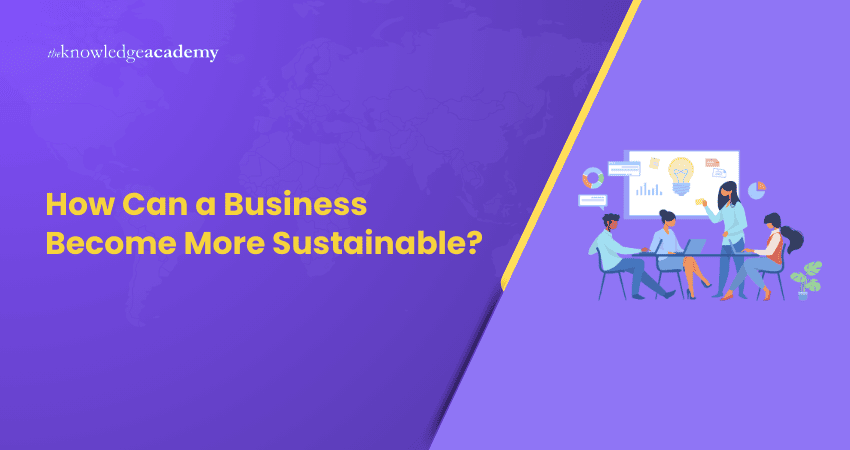 How Can a Business Become More Sustainable