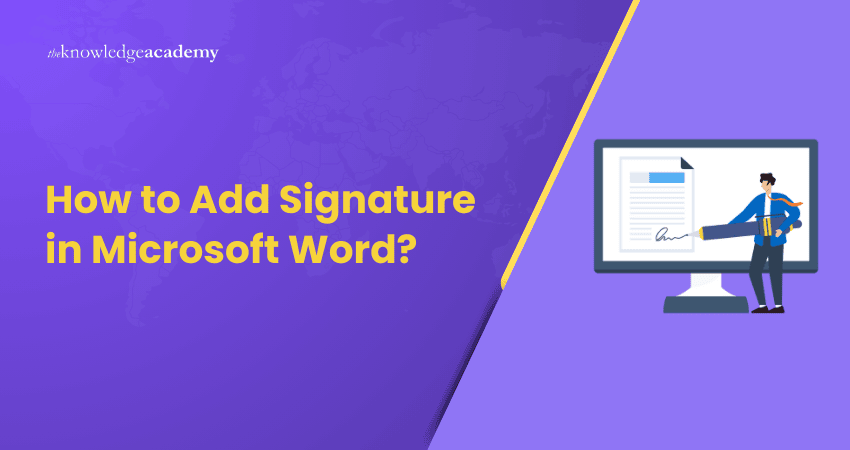 How to Add Signature in Microsoft Word? How to Add Signature in Microsoft Word?