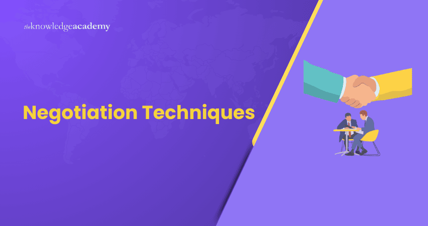 Negotiation Techniques