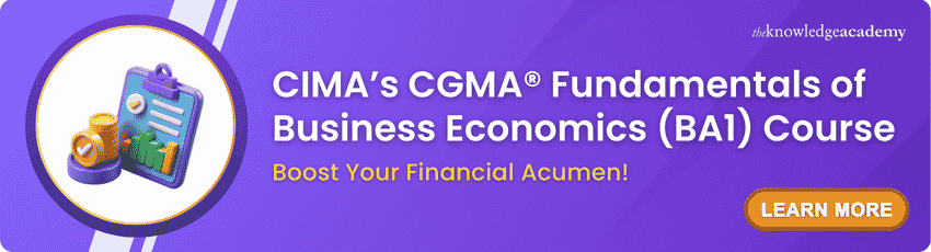 CIMA’s CGMA® Fundamentals of Business Economics (BA1) Course CIMA’s CGMA® Fundamentals of Business Economics (BA1) Course