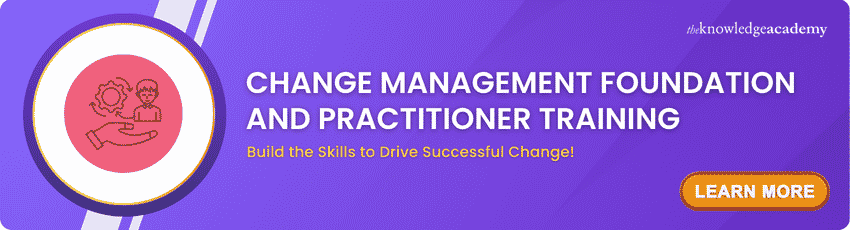 Change Management Foundation and Practitioner Training Change Management Foundation and Practitioner Training