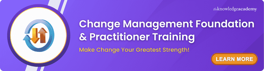 Change Management Foundation & Practitioner Training Change Management Foundation & Practitioner Course