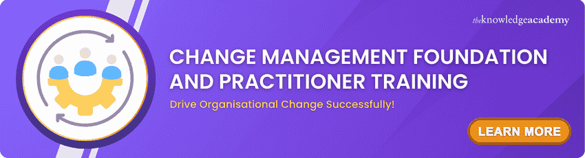 Join for the Best Change Management Foundation & Practitioner Training