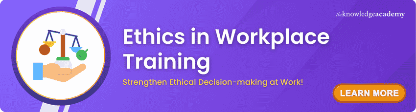 Ethics in Workplace Training Ethics in Workplace Training Banner