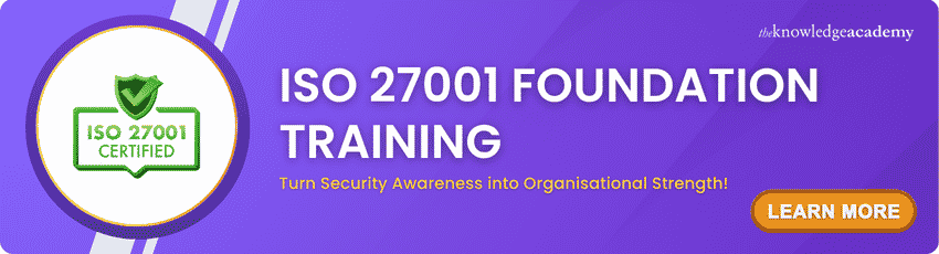 ISO 27001 Foundation Training ISO 27001 Foundation Course