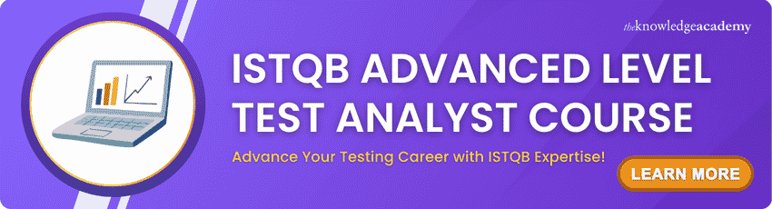 ISTQB Advanced Level Test Analyst Course ISTQB Advanced Level Test Analyst Training