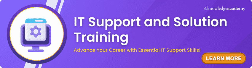 IT Support and Solution Training Join the best IT Support and Solution Training