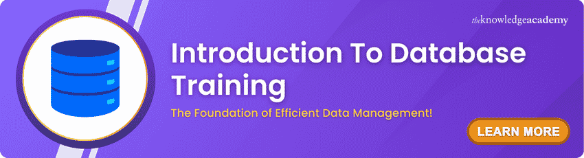 Introduction to Database Training Introduction to Database Course