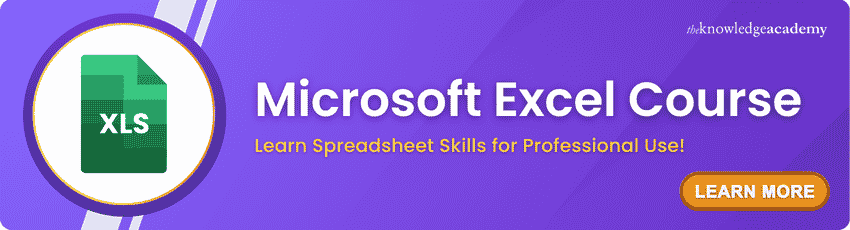 Microsoft Excel Training Microsoft Excel Training
