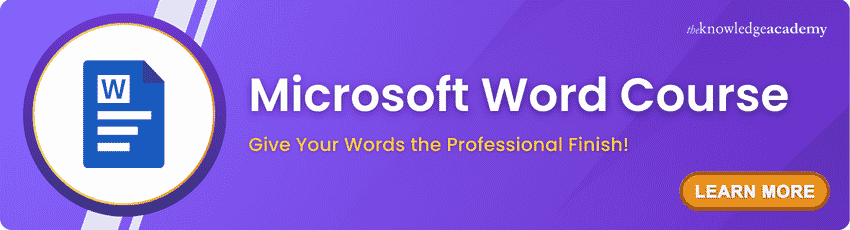 Microsoft Word Course Join the best Microsoft Word Course now