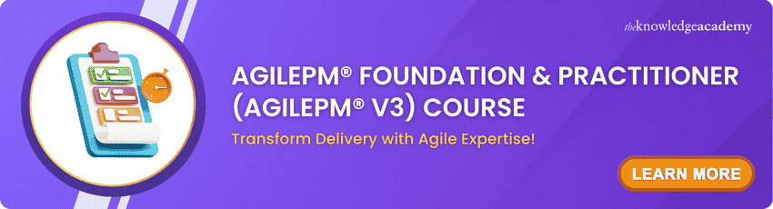 AgilePM Foundation & Practitioner (AgilePM V3) Course AgilePM Foundation & Practitioner (AgilePM V3) Course
