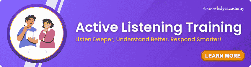 Active Listening Training Active Listening Training