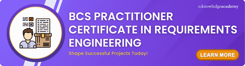 BCS Practitioner Certificate in Requirements Engineering BCS Practitioner Certificate in Requirements Engineering
