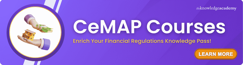 CeMAP Courses CeMAP Training