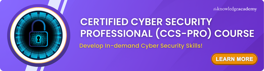 Certified Cyber Security Professional (CCS-PRO) Training Certified Cyber Security Professional (CCS-PRO) Training