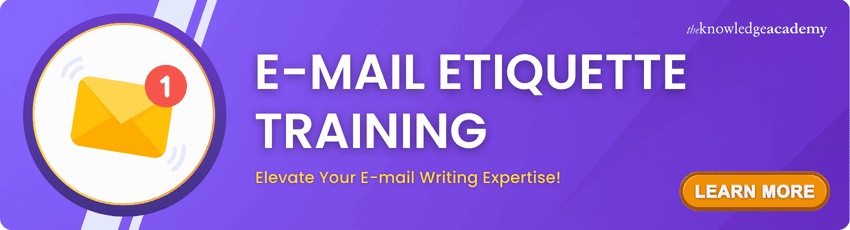E-mail Etiquette Training