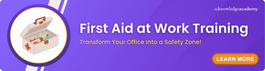 First Aid at Work Training Join First Aid at Work now
