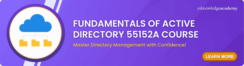 Fundamentals Of Active Directory 55152A Course