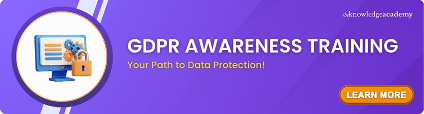 GDPR Awareness Training Join for the Best GDPR Awareness Training