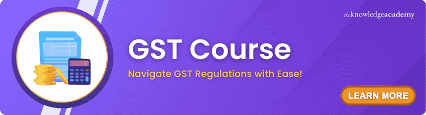 GST Course Join the best GST Training now
