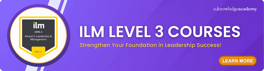 ILM Level 3 Training Courses