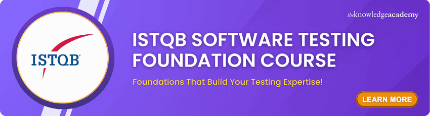 ISTQB Software Testing Foundation Course ISTQB Software Testing Foundation Course