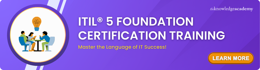 ITIL® 5 Foundation Certification Training Join the best ITIL® 5 Foundation Certification Training