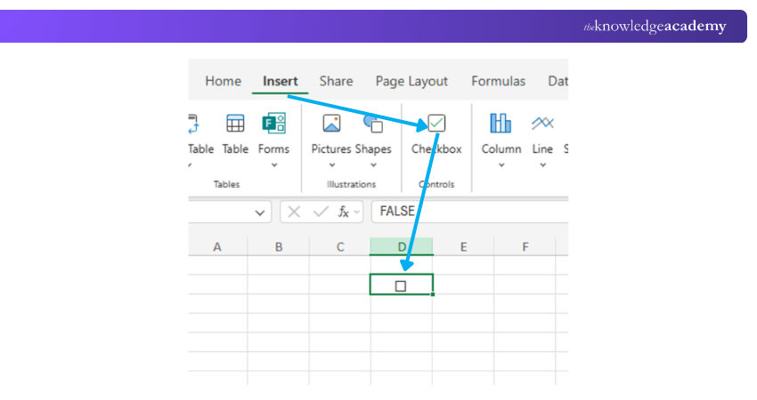 Insert Checkbox in Excel Excel Insert Checkbox