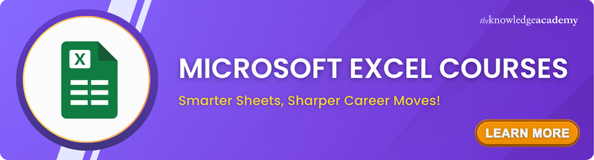 Microsoft Excel Courses Register for the Best Microsoft Excel Courses