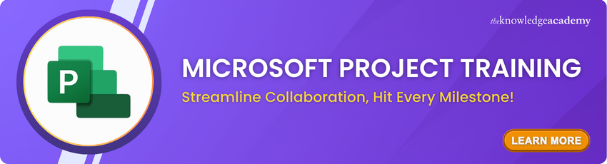 Microsoft Project Training Register for the best Microsoft Project Training
