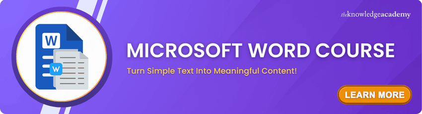 Microsoft Word Course